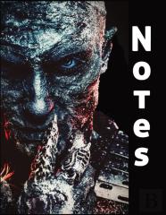 The Dark Lord Rises | Horror, Gothic, Dark Wide-Ruled Notebook, Journal, Diary, And/Or Log