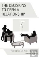 The Decisions To Open A Relationship