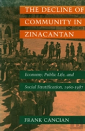 The Decline Of Community In Zinacantan