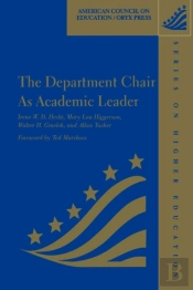 The Department Chair As Academic Leader