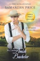 The Determined Amish Bachelor Large Print