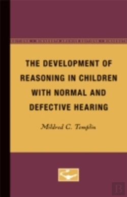 Bertrand.pt - The Development Of Reasoning In Children With Normal And Defective Hearing
