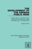 The Development Of The German Public Mind
