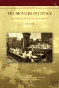 Bertrand.pt - The Dictates Of Justice. Essays On Law And Human Rights