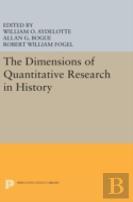 The Dimensions Of Quantitative Research In History
