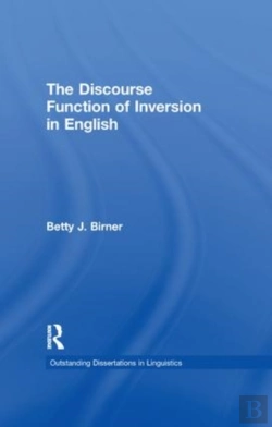 Bertrand.pt - The Discourse Function Of Inversion In English
