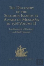 The Discovery Of The Solomon Islands By Alvaro De Mendana In 1568