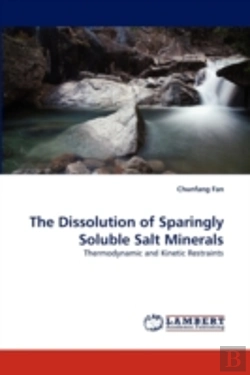 Bertrand.pt - The Dissolution Of Sparingly Soluble Salt Minerals