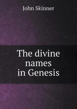Bertrand.pt - The Divine Names In Genesis