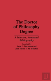 The Doctor Of Philosophy Degree
