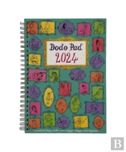 Bertrand.pt - The Dodo Pad A5 Diary 2024 - Calendar Year Week To View Diary