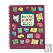 The Dodo Pad Academic 2023-2024 Mid Year Desk Diary, Academic Year, Week To View