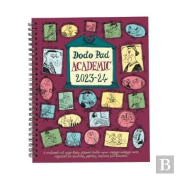 Bertrand.pt - The Dodo Pad Academic 2023-2024 Mid Year Desk Diary, Academic Year, Week To View