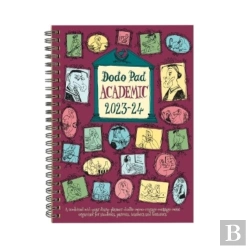 Bertrand.pt - The Dodo Pad Academic A5 Diary 2023-2024 - Mid Year / Academic Year Week To View Diary