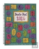 The Dodo Pad Original Desk Diary 2024 - Week To View, Calendar Year Diary