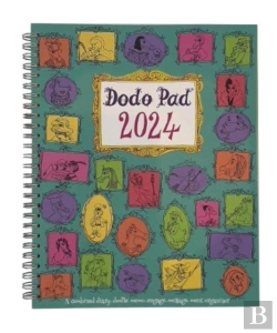 Bertrand.pt - The Dodo Pad Original Desk Diary 2024 - Week To View, Calendar Year Diary