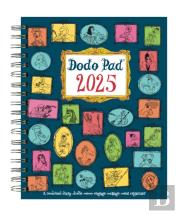 The Dodo Pad Original Desk Diary 2025 Hardcover- Week To View, Calendar Year Diary