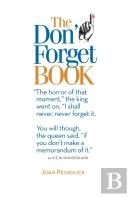 The Don'T Forget Book