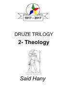 The Druze Trilogy: Theology