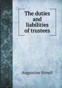 The Duties And Liabilities Of Trustees