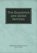 The Duyckinck And Allied Families
