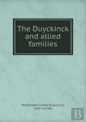 The Duyckinck And Allied Families