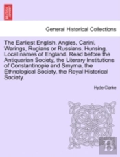 The Earliest English. Angles, Carini, Wa