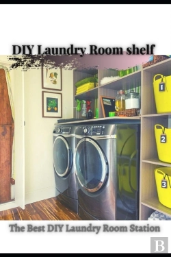 Bertrand.pt - The Easiest Diy Laundry Room Shelf