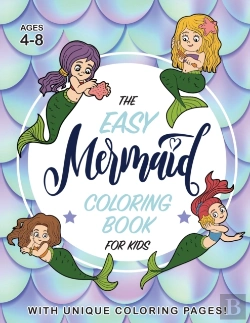 Bertrand.pt - The Easy Mermaid Coloring Book For Kids