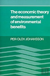 The Economic Theory And Measurement Of Environmental Benefits