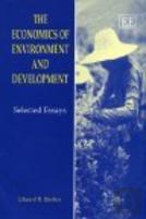 The Economics Of Environment And Development