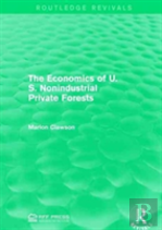 The Economics Of U.S. Nonindustrial Private Forests