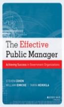 The Effective Public Manager