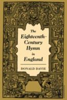 The Eighteenth-Century Hymn In England
