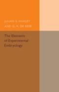 The Elements Of Experimental Embryology