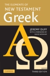 The Elements Of New Testament Greek
