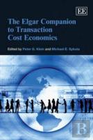 The Elgar Companion To Transaction Cost Economics