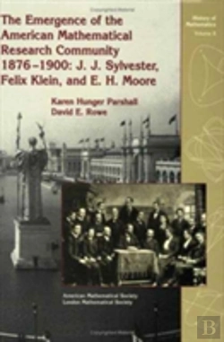 Bertrand.pt - The Emergence Of The American Mathematical Research Community, 1876-1900