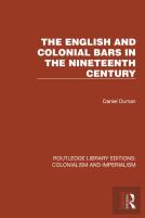 The English And Colonial Bars In The Nineteenth Century