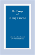 The Essays Of Henry Timrod