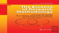 The Essence Of Research Methodology