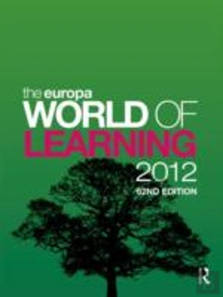 Bertrand.pt - The Europa World Of Learning 2012