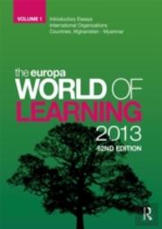 The Europa World Of Learning 2013
