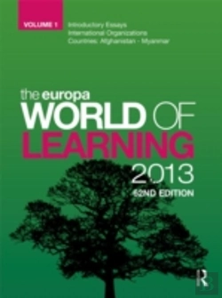 Bertrand.pt - The Europa World Of Learning 2013