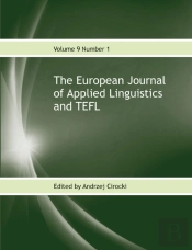 The European Journal Of Applied Linguistics And Tefl Volume 9 Number 1