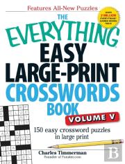 The Everything Easy Large-Print Crosswords Book, Volume V