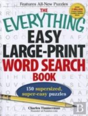 The Everything Easy Large-Print Word Search Book