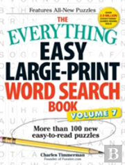 The Everything Easy Large-Print Word Search Book, Volume 7