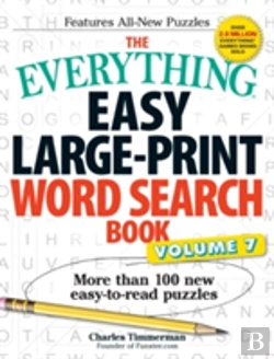 Bertrand.pt - The Everything Easy Large-Print Word Search Book, Volume 7