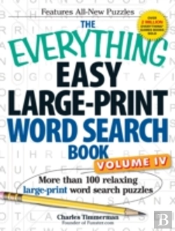 Bertrand.pt - The Everything Easy Large-Print Word Search Book, Volume Iv